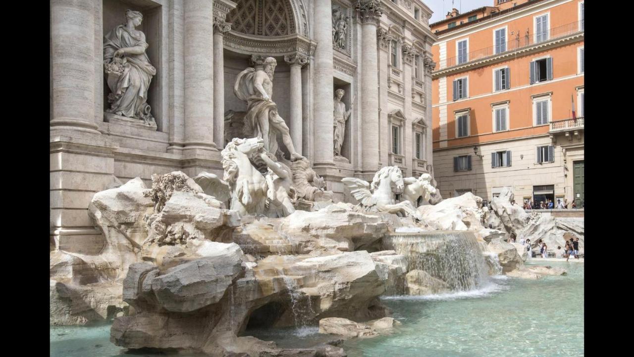 Trevinestrome - Exclusive Trevi Fountain View Apartment Dış mekan fotoğraf