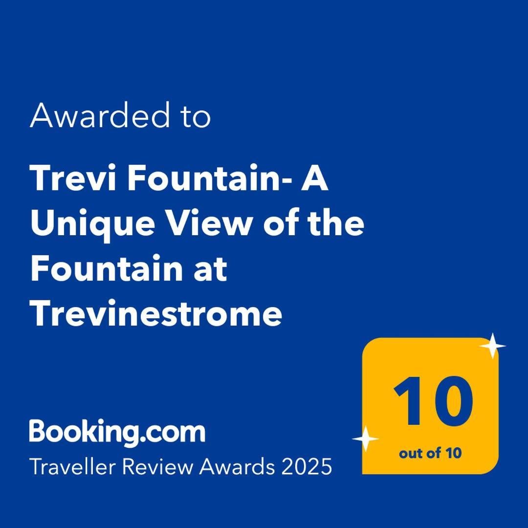 Trevinestrome - Exclusive Trevi Fountain View Apartment Dış mekan fotoğraf
