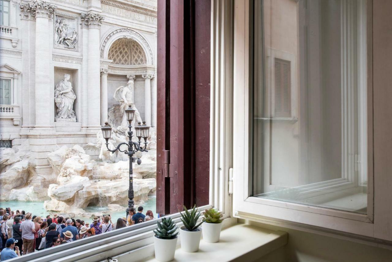 Trevinestrome - Exclusive Trevi Fountain View Apartment Dış mekan fotoğraf